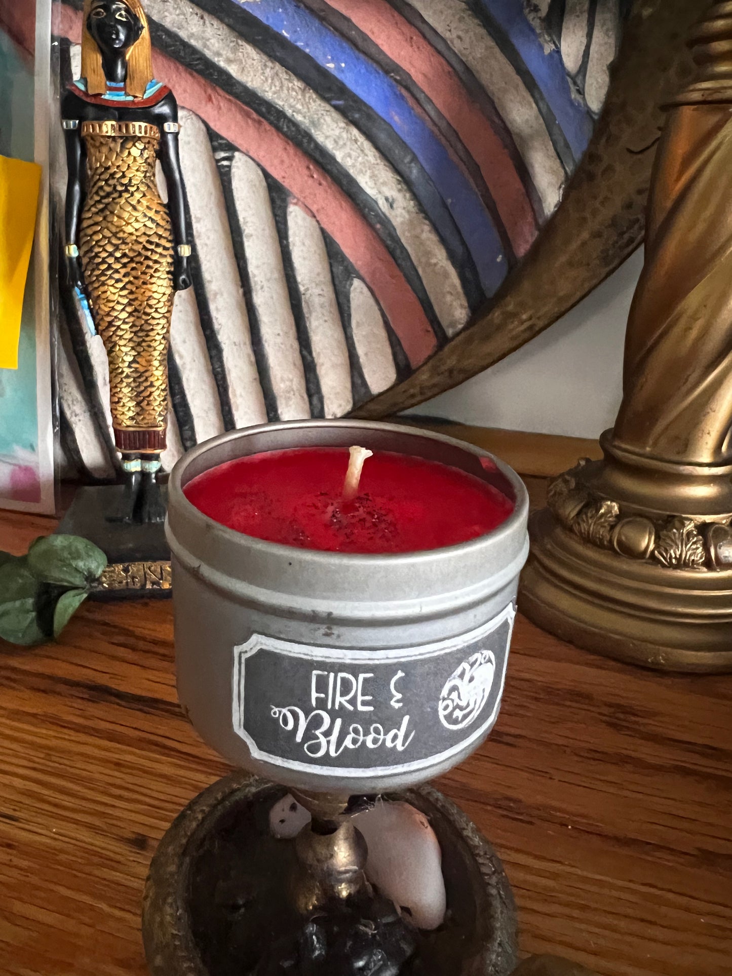 Fire & Blood Soy Candle