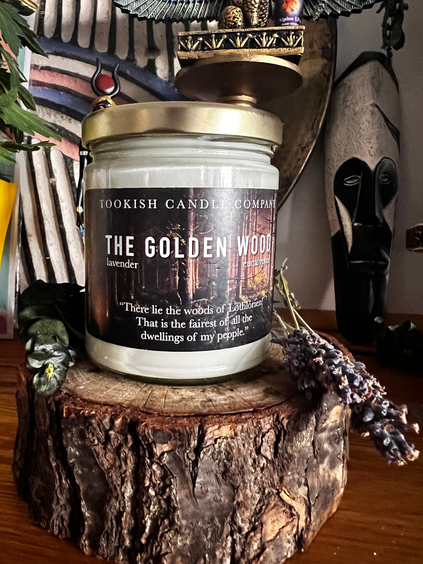 The Golden Woods Soy Candle