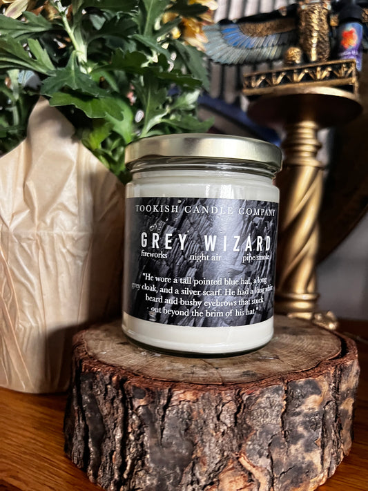 Grey Wizard Soy Candle