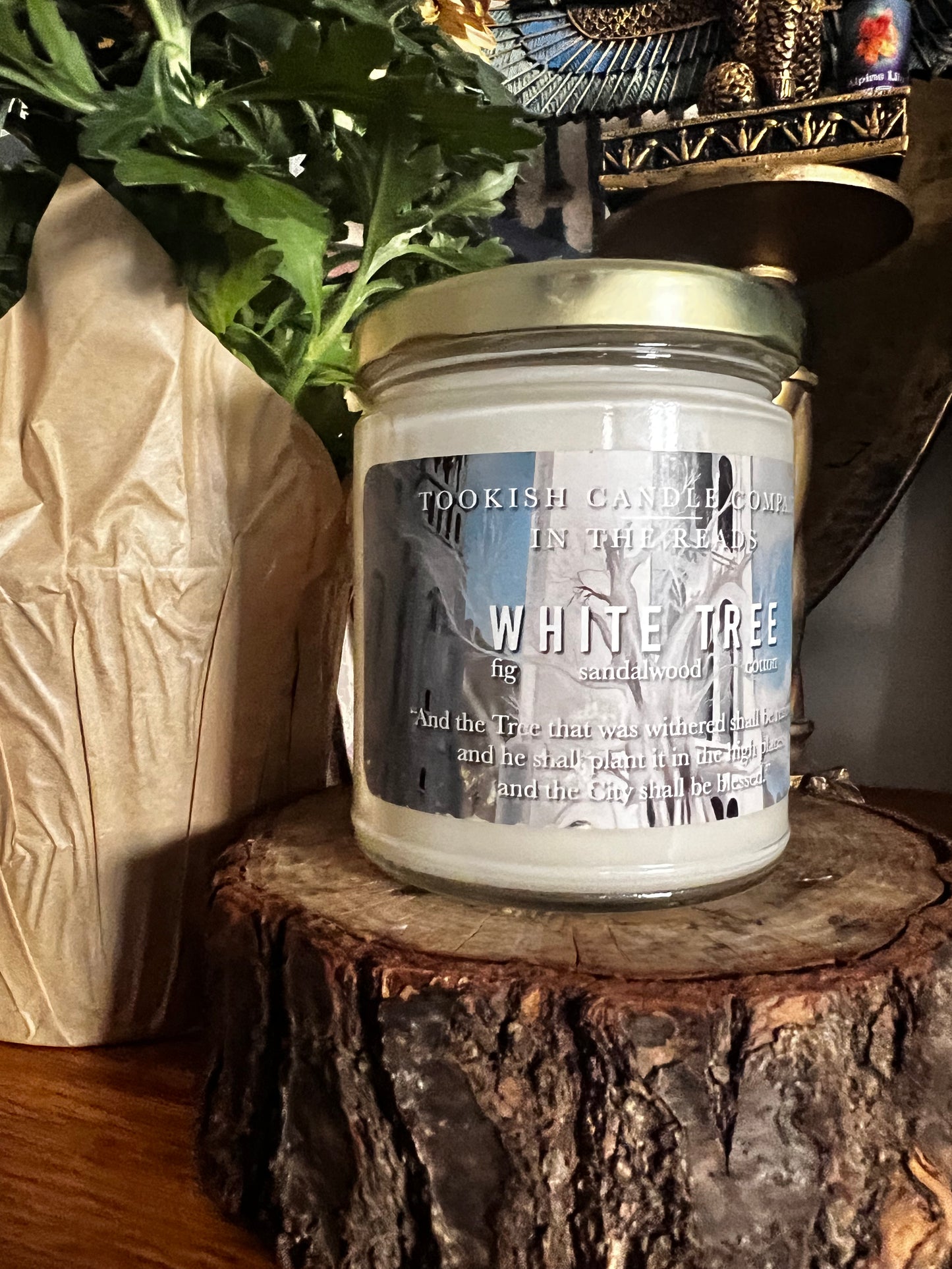 White Tree Soy Candle