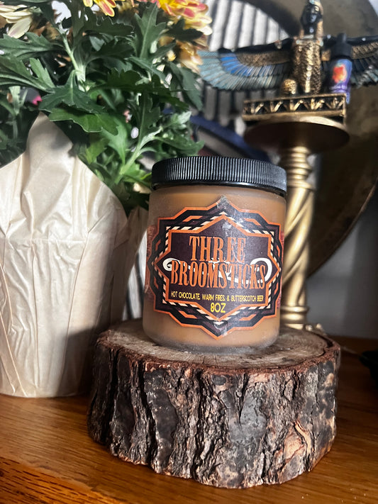 Three Broomsticks Soy Candle