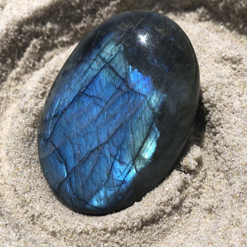 Labradorite Palm Stones | Transformation Stone