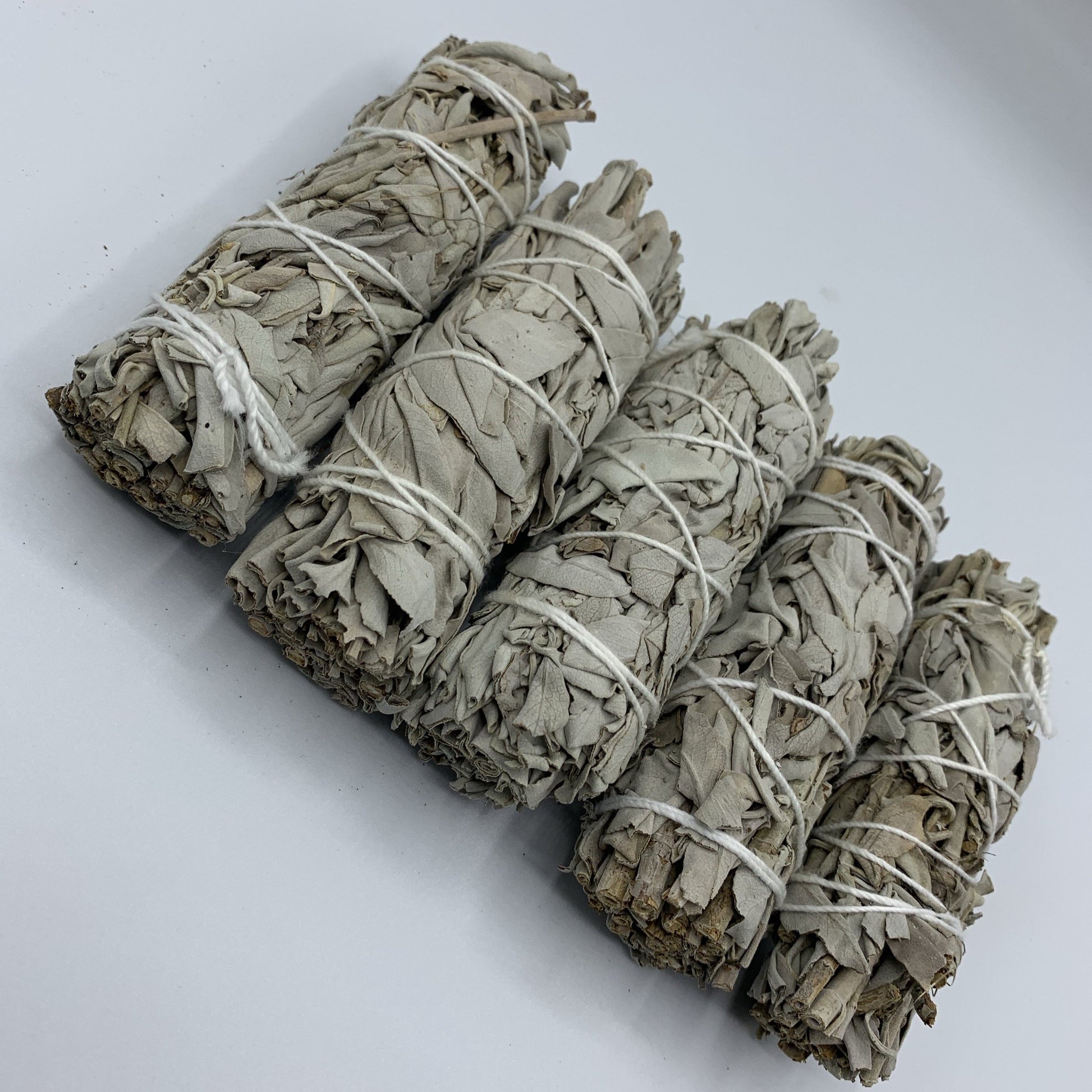 California White Sage Smudge Stick - 4"L - SpritualCare.co